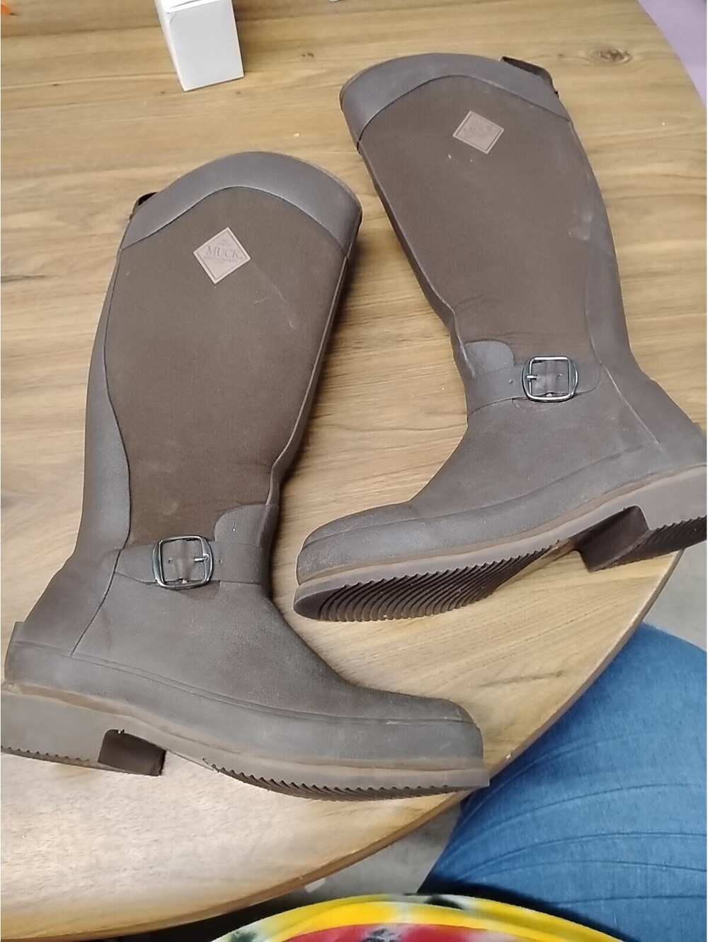 Muck Brown Riding Boots Women's SIZE 7 Waterproof Equestrian RGNT-900